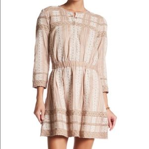 Tularosa Payton Embroidered Lace Knit Dress
